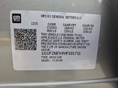 2027 Chevrolet Bolt RS