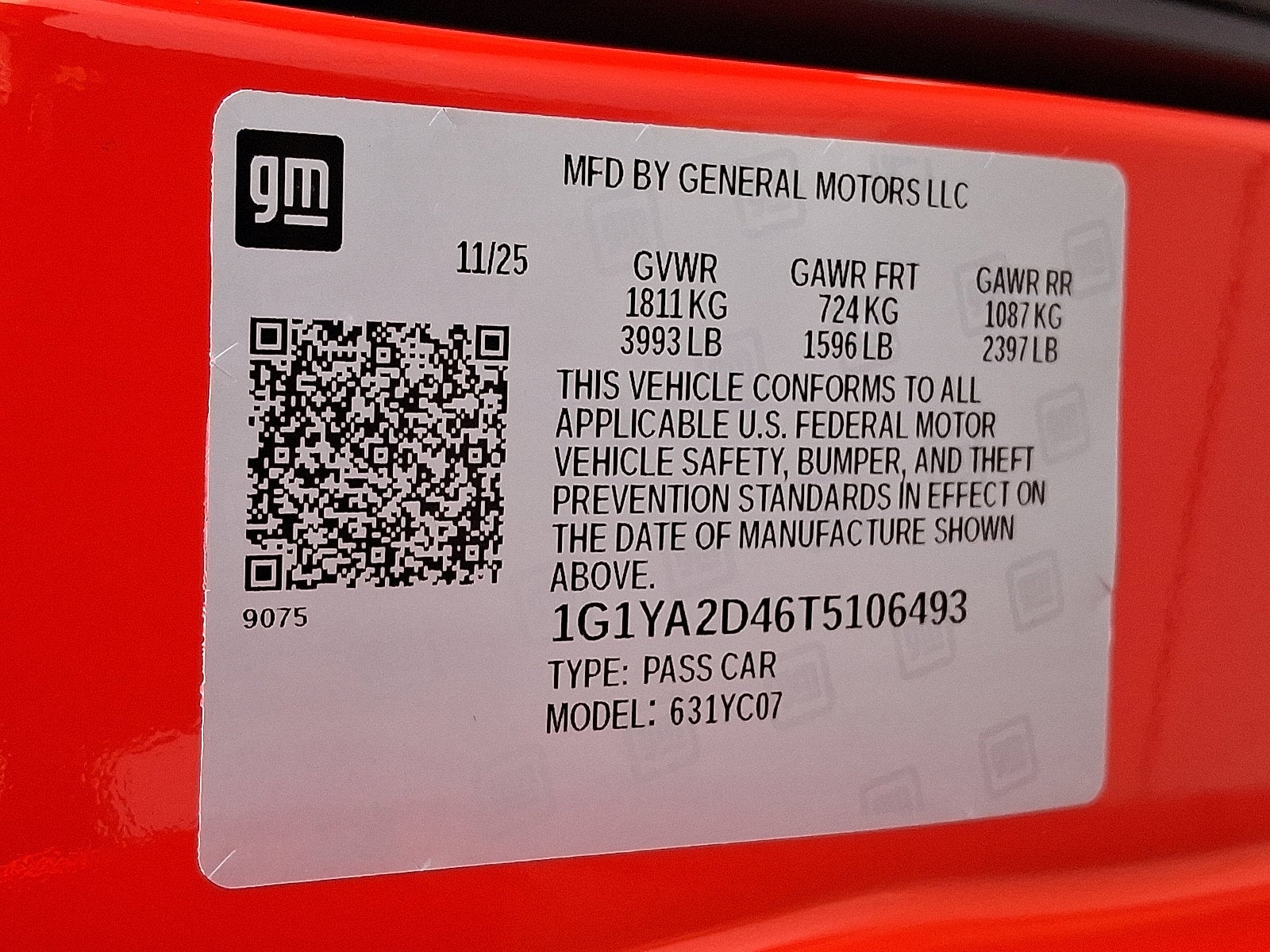 2026 Chevrolet Corvette Stingray 1LT