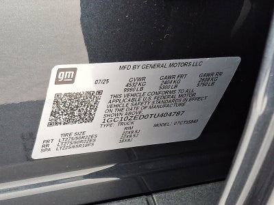 2026 Chevrolet Silverado EV LT - Extended Range