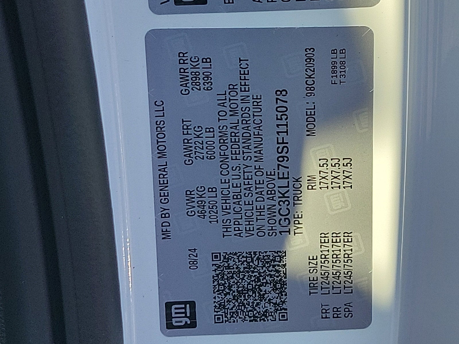 2025 Chevrolet Silverado 2500 HD WT