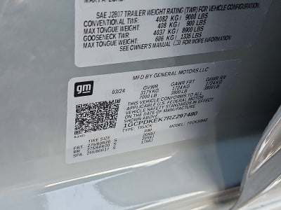 2024 Chevrolet Silverado 1500 LT (2FL)