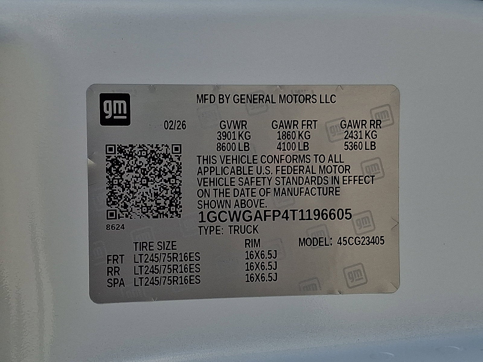2026 Chevrolet Express Cargo WT