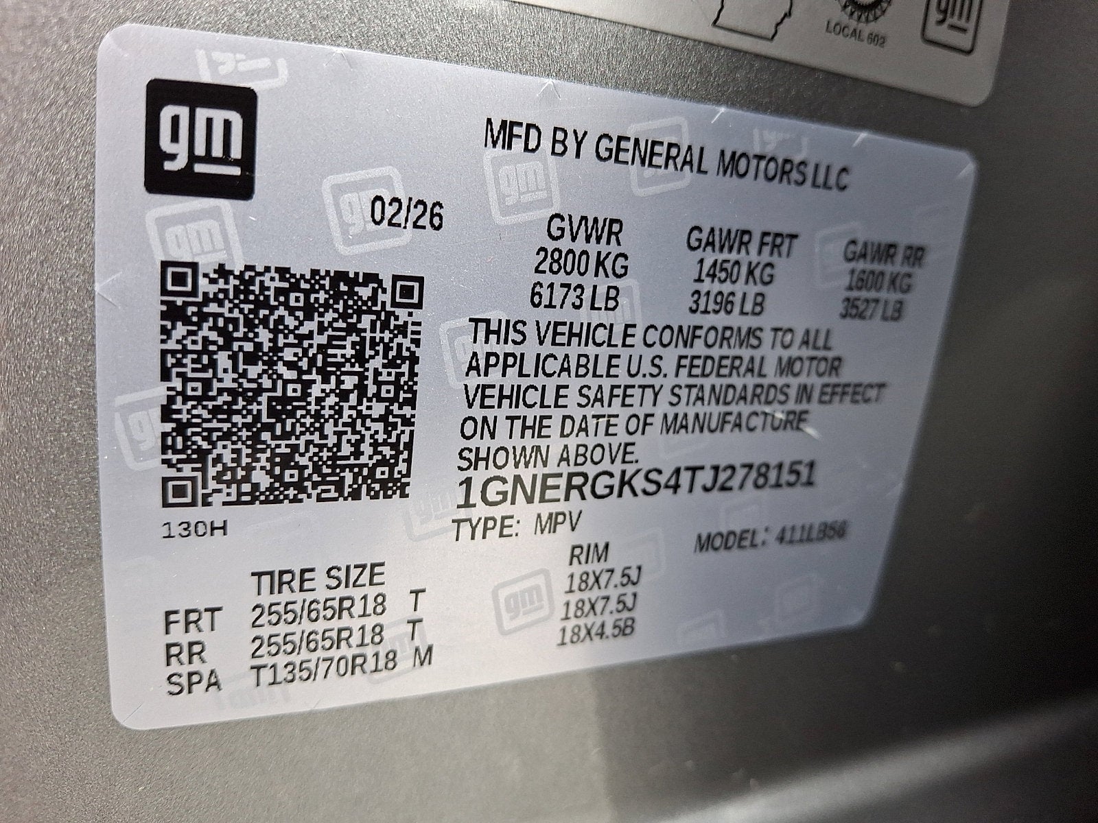 2026 Chevrolet Traverse LT