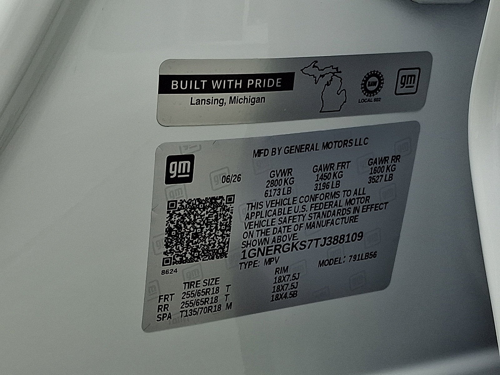 2026 Chevrolet Traverse LT