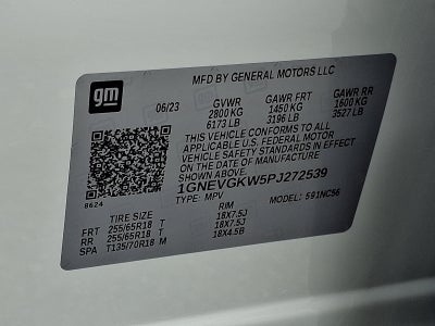 2023 Chevrolet Traverse LT Cloth