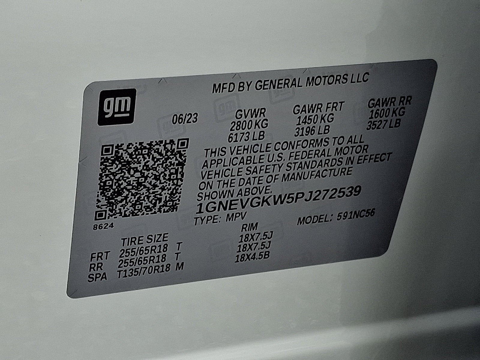 2023 Chevrolet Traverse LT Cloth