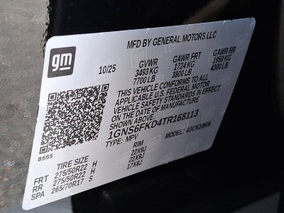 2026 Chevrolet Suburban Premier