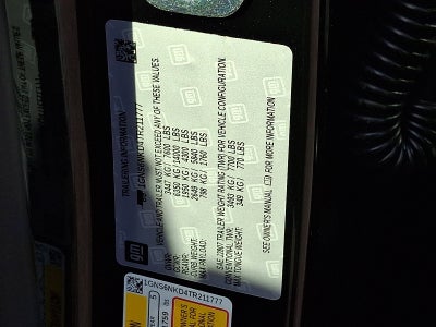 2026 Chevrolet Tahoe LT