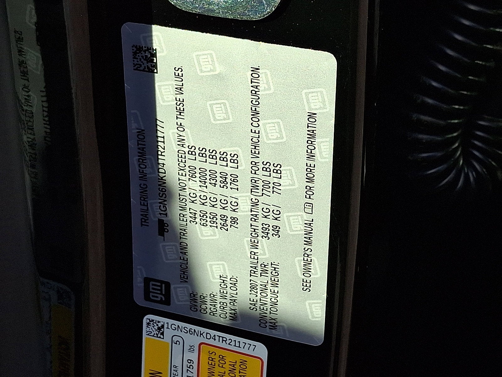 2026 Chevrolet Tahoe LT