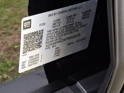 2026 Chevrolet Tahoe LT