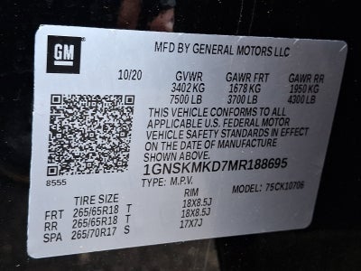 2021 Chevrolet Tahoe LS