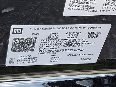 2025 Chevrolet Silverado 2500 HD LTZ