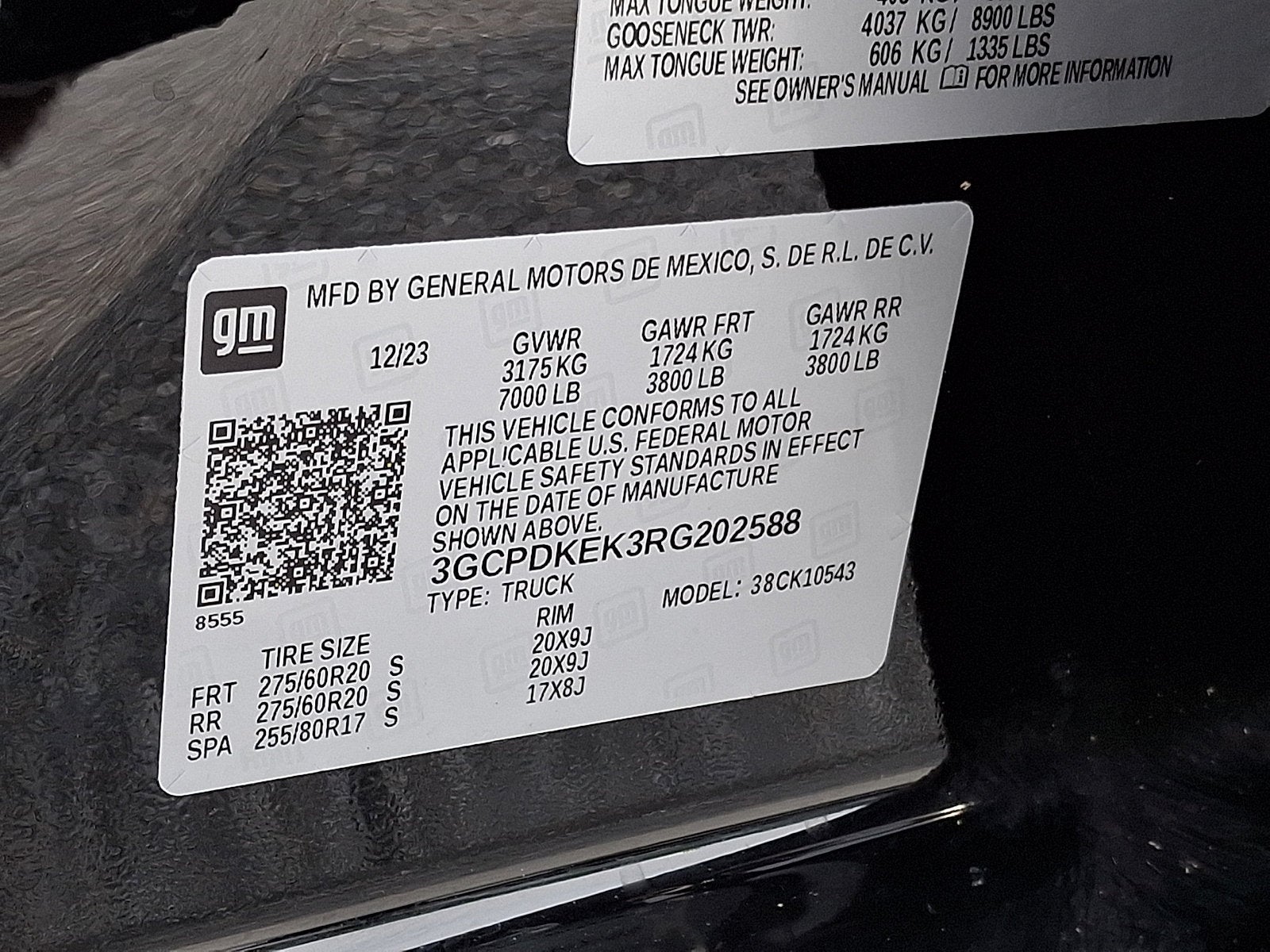 2024 Chevrolet Silverado 1500 LT (2FL)