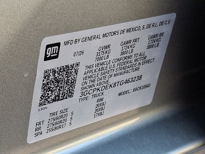 2026 Chevrolet Silverado 1500 LT