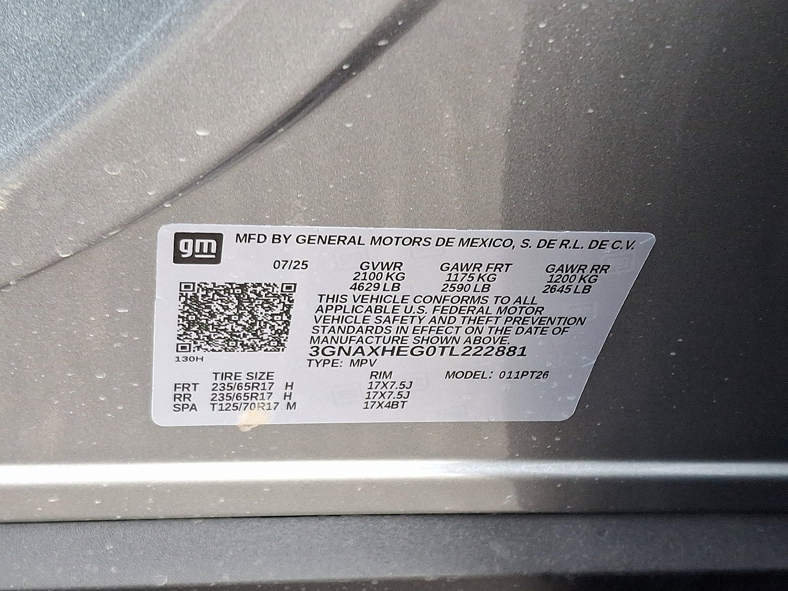 2026 Chevrolet Equinox LT