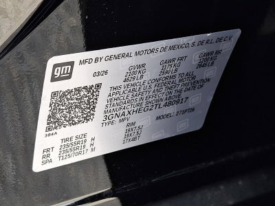 2026 Chevrolet Equinox LT