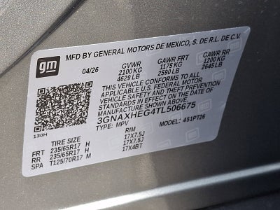 2026 Chevrolet Equinox LT