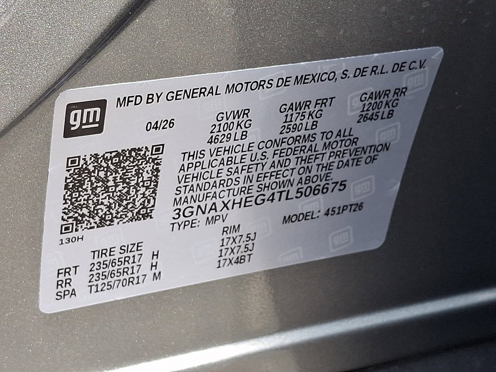 2026 Chevrolet Equinox LT