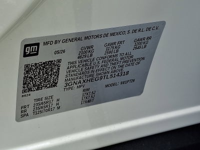 2026 Chevrolet Equinox LT