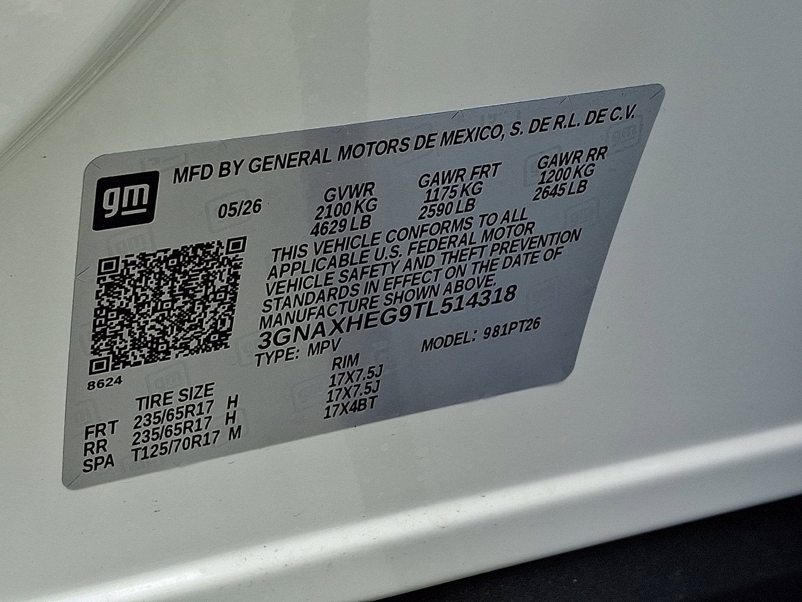 2026 Chevrolet Equinox LT