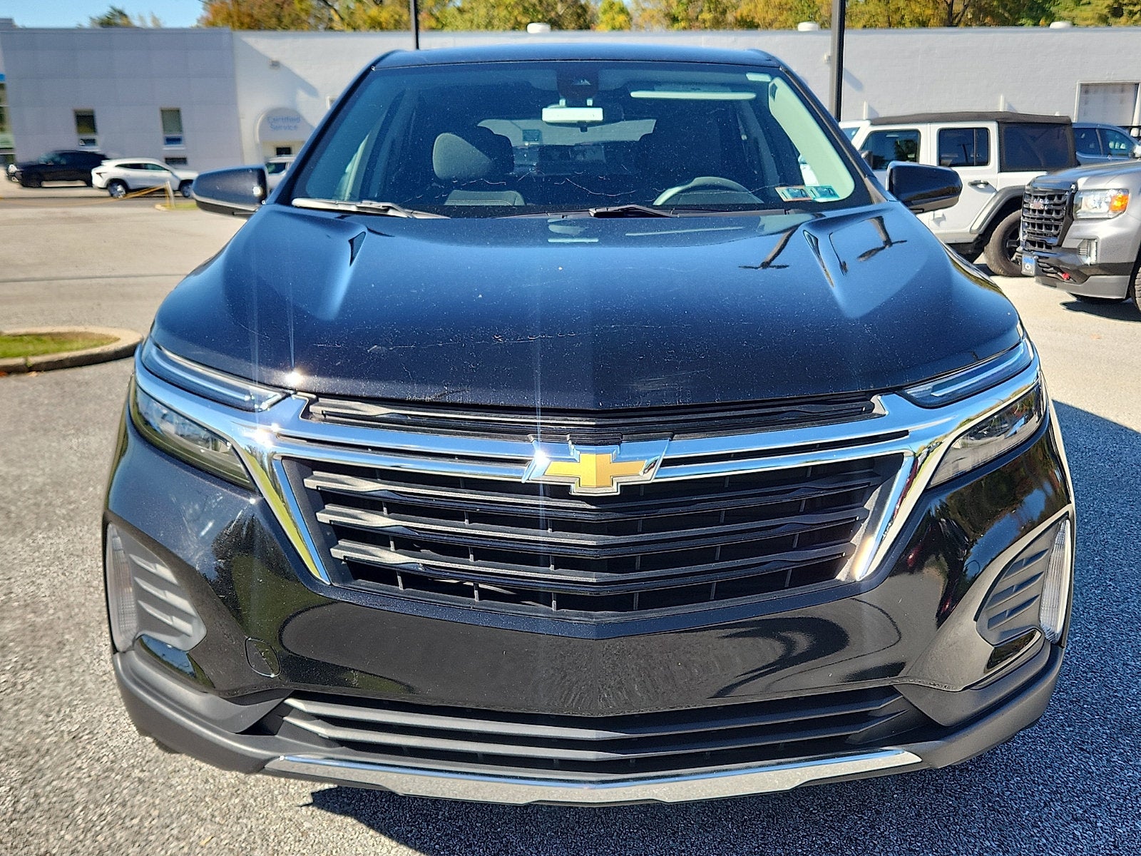 Used 2022 Chevrolet Equinox LT with VIN 3GNAXKEV7NL113803 for sale in Media, PA