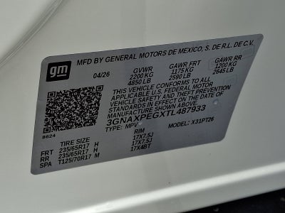 2026 Chevrolet Equinox LT