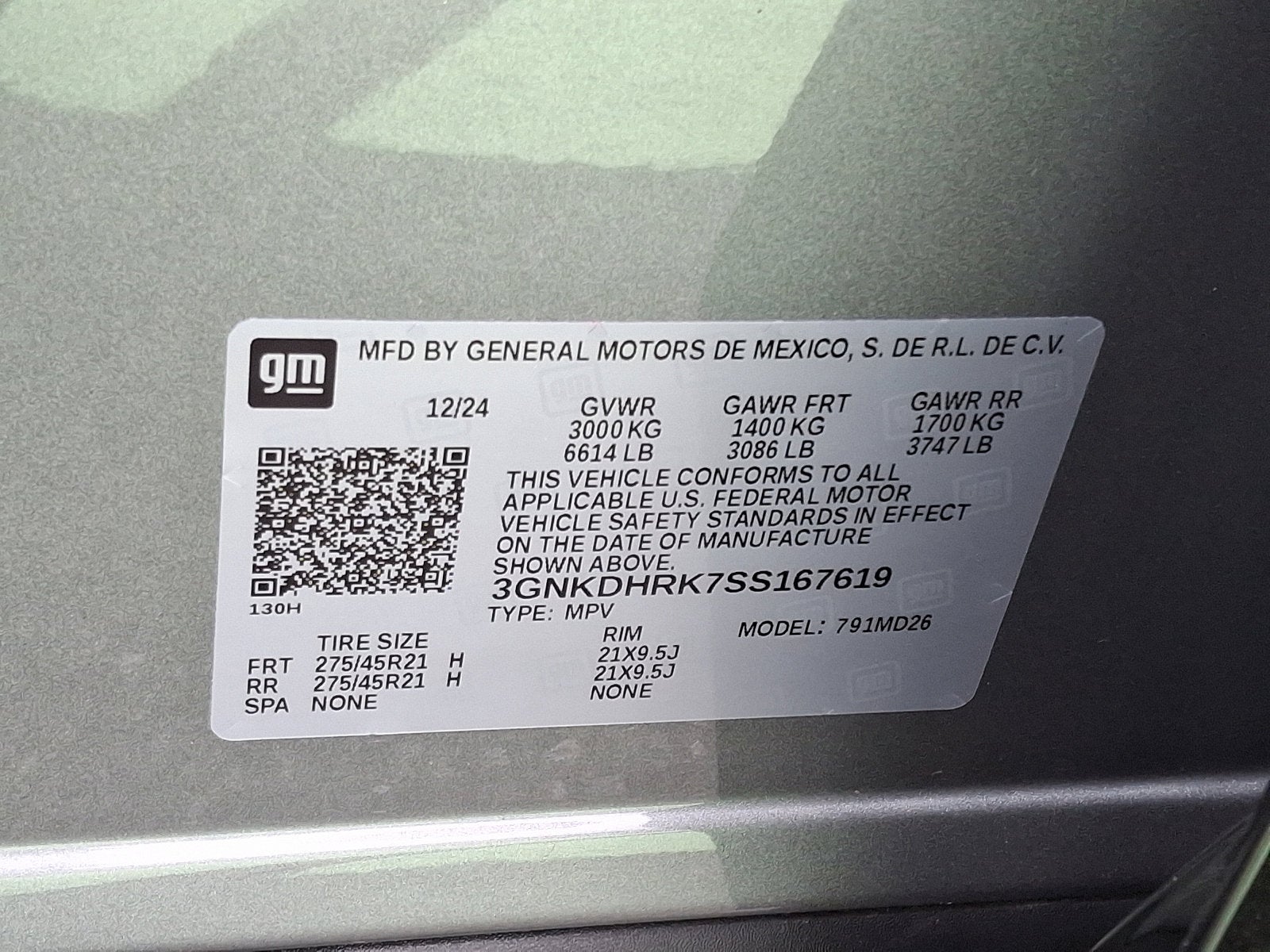 2025 Chevrolet Blazer EV RS