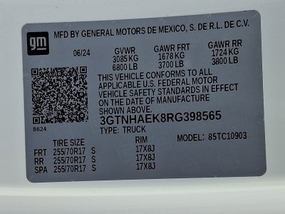 2024 GMC Sierra 1500 Pro