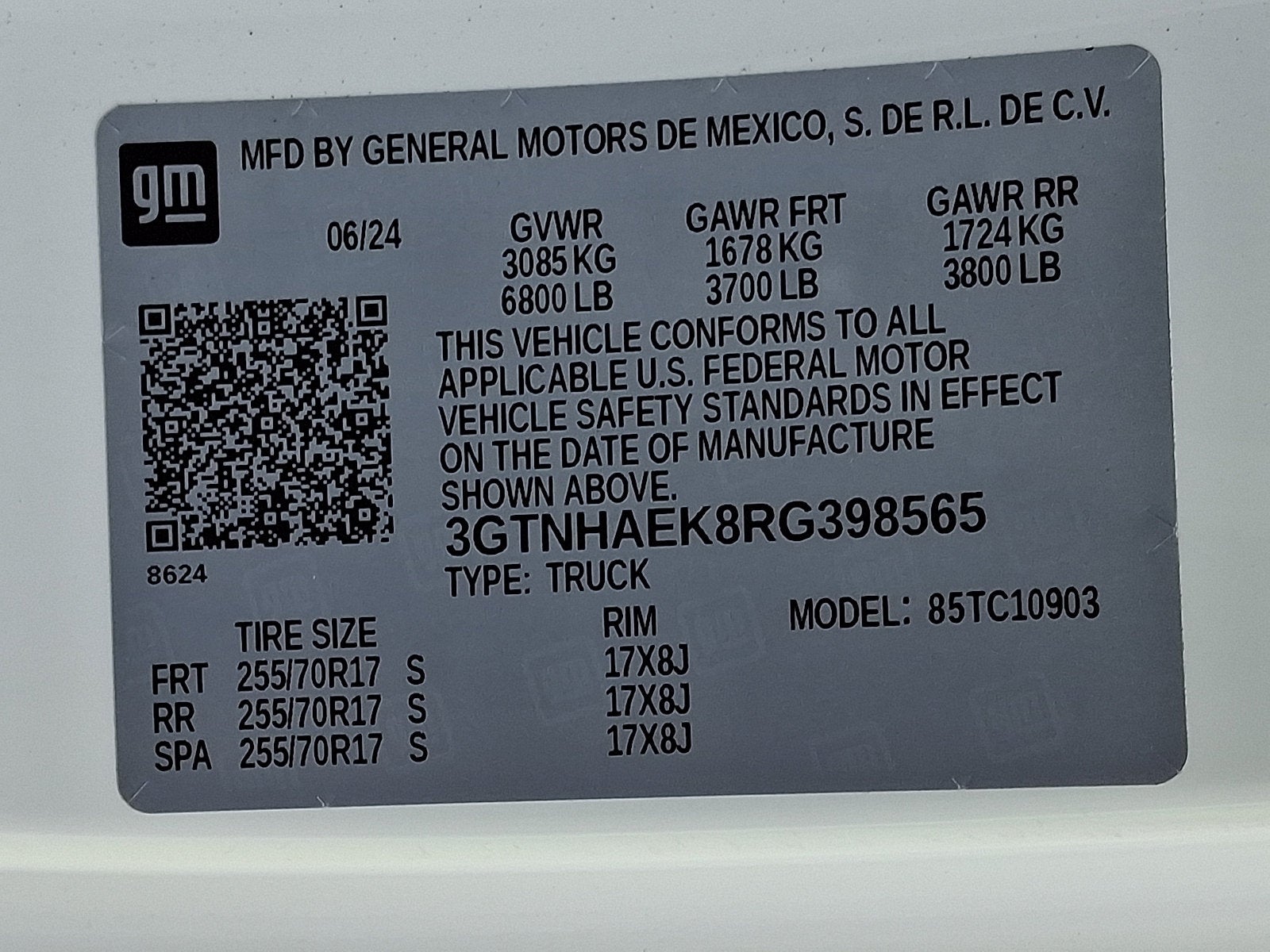 2024 GMC Sierra 1500 Pro