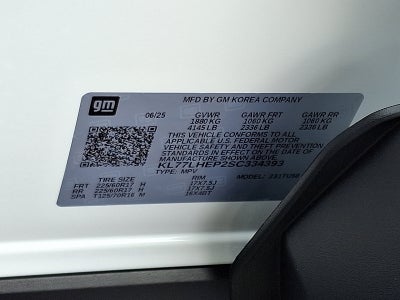 2025 Chevrolet Trax LT