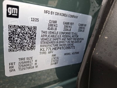 2026 Chevrolet Trax LT