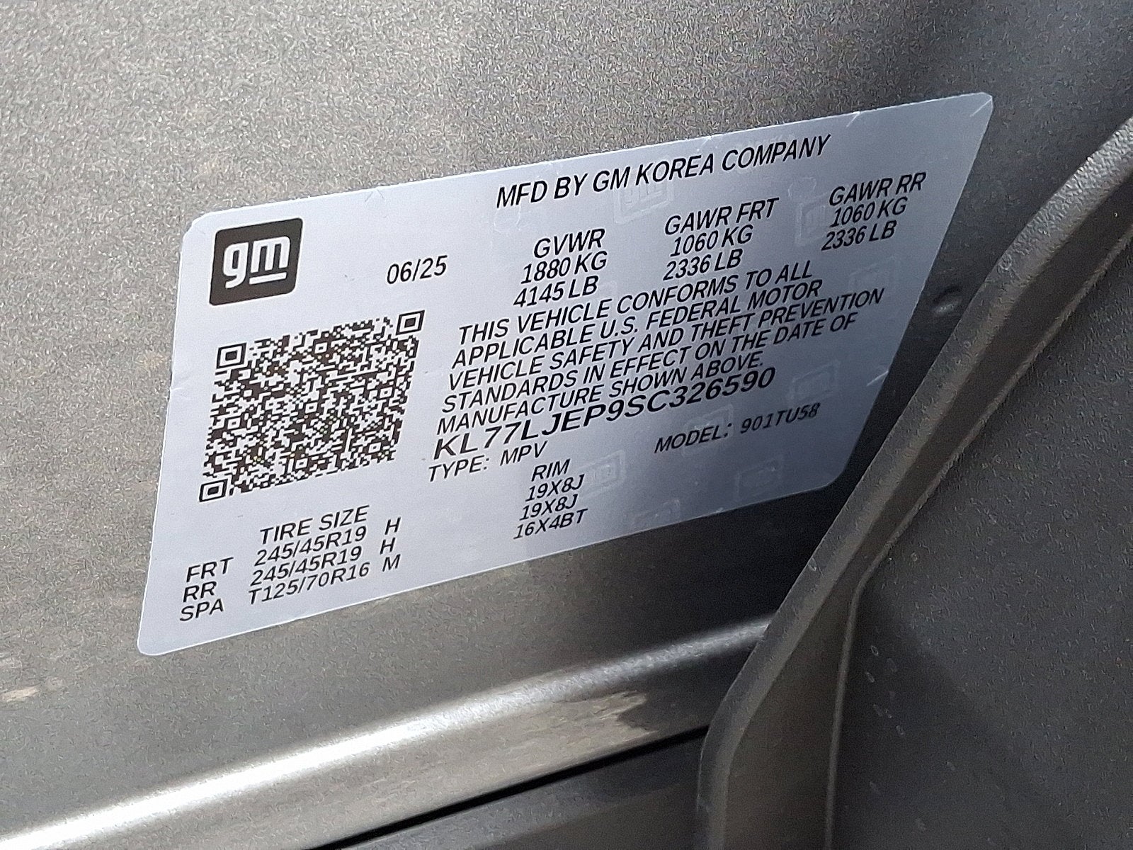 2025 Chevrolet Trax 2RS