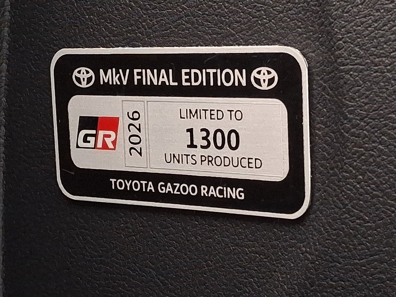 2026 Toyota GR Supra MkV Final Edition