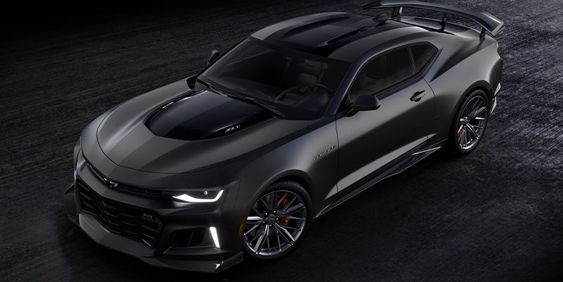 Aerial view of a 2024 Chevrolet Camaro