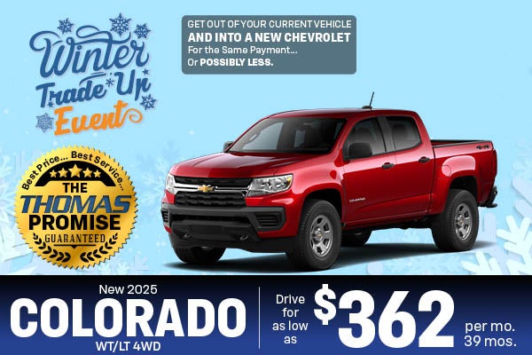 New 2025 Colorado WT/LT 4WD