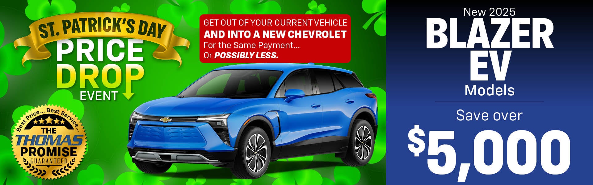 2025 Blazer EV LT FWD - Drive for $219 per month 39 motnhs