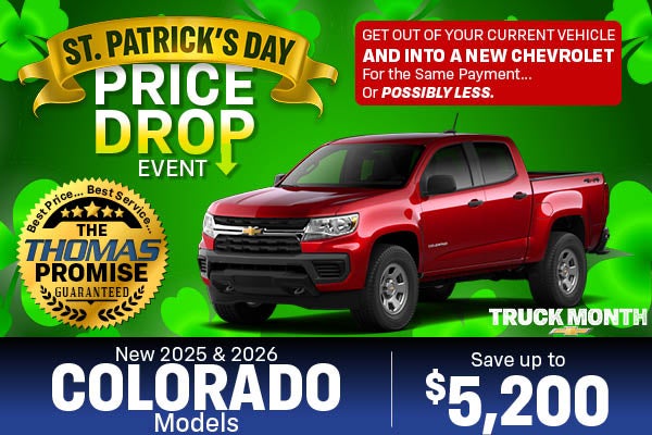 New 2025 & 2026 Colorado Models