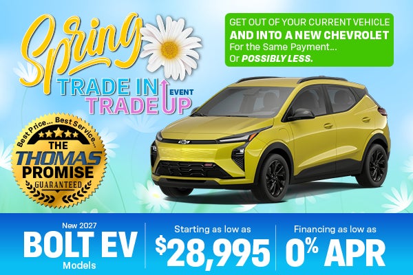 New 2027 Bolt EV Models