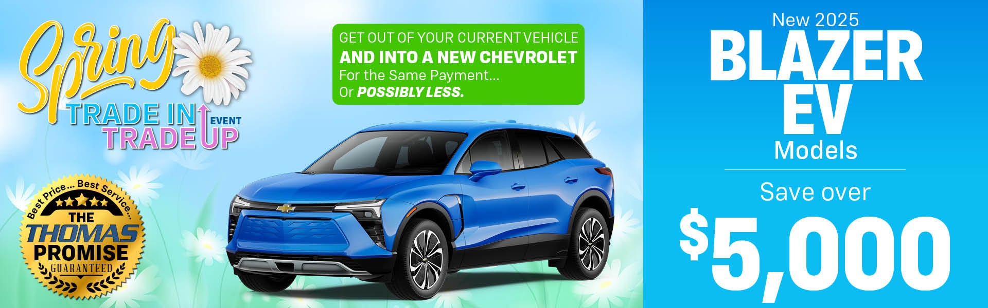 2025 Blazer EV LT FWD - Drive for $219 per month 39 motnhs