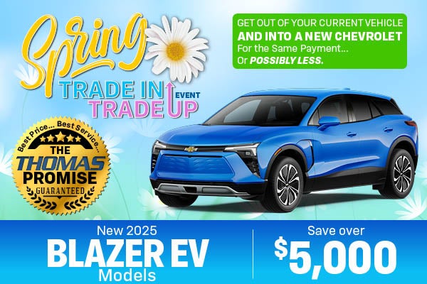 2025 Blazer EV 3LT FWD Drive for $219 per month 39 months