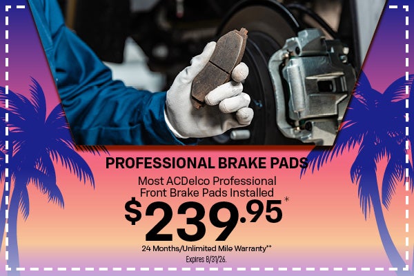 Professinal Brake Pad Special