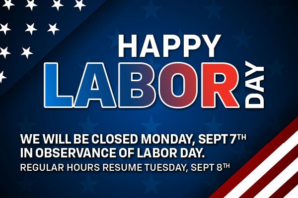 Memorial Day Hours