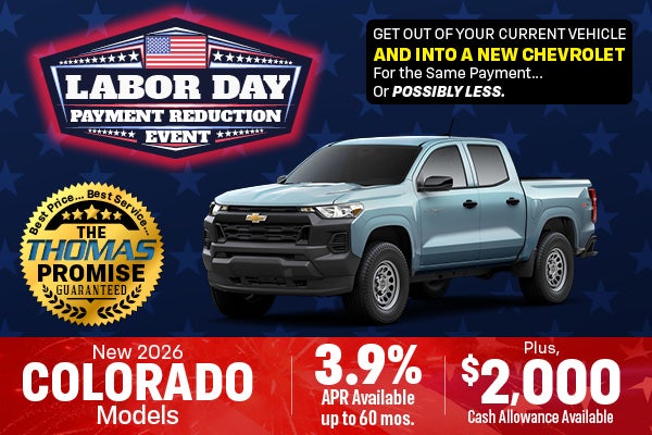 New 2026 Colorado Models