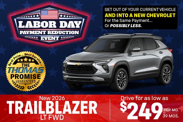 New 2026 Trailblazer LT FWD
