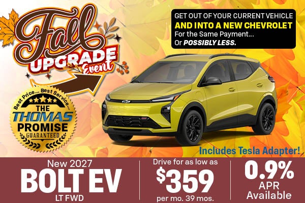 2027 Bolt EV LT AWD Drive for $359 per mo. 39 mos. 