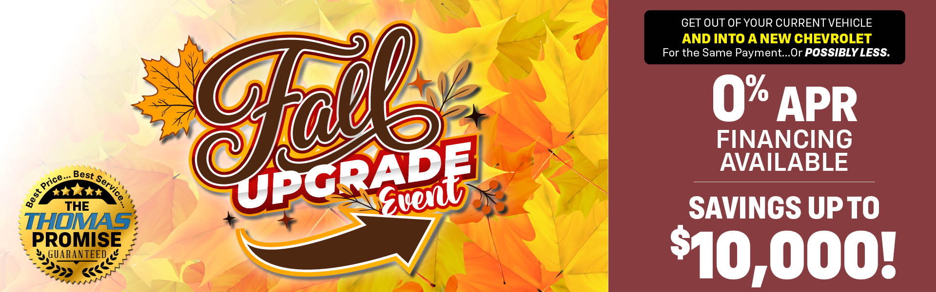September Payment Reduction Event